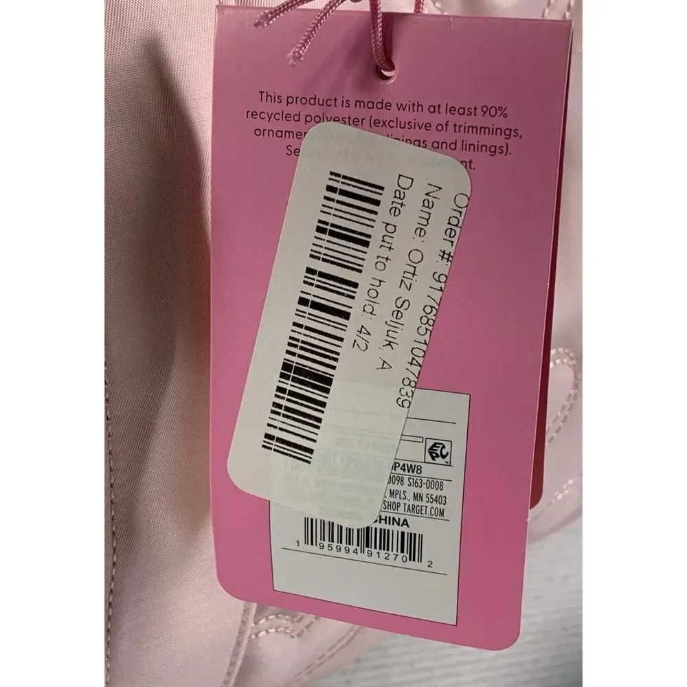 Stoney Clover Lane Target Pink Heart Duffle Bag Weekender NWT Crossbody